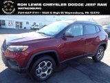 2022 Velvet Red Pearl Jeep Compass Trailhawk 4x4 #143775783