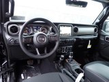2022 Jeep Wrangler Unlimited Sport 4x4 Black Interior