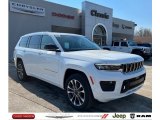 2022 Bright White Jeep Grand Cherokee L Overland 4x4 #143775825