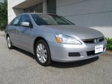 2007 Alabaster Silver Metallic Honda Accord EX-L V6 Sedan #14366466