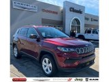 2022 Velvet Red Pearl Jeep Compass Latitude 4x4 #143775821