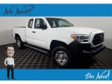 2016 Super White Toyota Tacoma SR Access Cab 4x4 #143784097