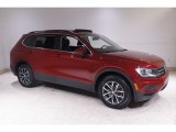 2019 Cardinal Red Metallic Volkswagen Tiguan SE 4MOTION #143789765