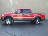 2006 Bright Red Ford F150 FX4 SuperCrew 4x4 #14362377