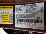 2022 Bronco Sport Color Code for Bronze Smoke Metallic - Color Code: EF