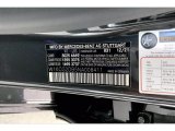 2022 EQS Color Code for Graphite Gray Metallic - Color Code: 831