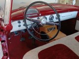 1955 Ford Fairlane Sunliner Convertible Red/White Interior