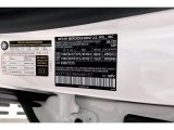 2022 GLS Color Code for Polar White - Color Code: 149