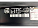 2021 G Color Code for designo Night Black Magno (Matte) - Color Code: 056