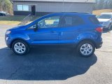 Lightning Blue Metallic Ford EcoSport in 2019