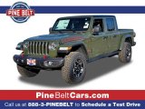 2022 Sarge Green Jeep Gladiator Rubicon 4x4 #143847501