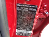2017 Discovery Sport Color Code for Firenze Red Metallic - Color Code: 868