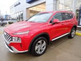 2021 Calypso Red Hyundai Santa Fe SEL AWD #143857679