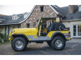 1977 John Deer Yellow Jeep CJ5  #143865071
