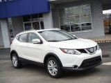 2018 Pearl White Nissan Rogue Sport SV AWD #143865115