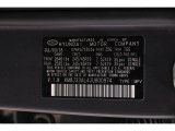 2018 Tucson Color Code for Coliseum Gray - Color Code: Z5G