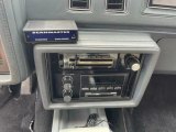 1987 Buick Regal Grand National Audio System
