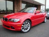 2005 Imola Red BMW 3 Series 330i Convertible #14357752