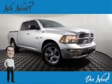 2014 Bright Silver Metallic Ram 1500 Big Horn Crew Cab 4x4 #143919767