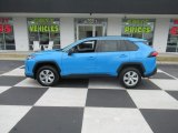 2019 Blue Flame Toyota RAV4 LE #143919790