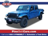 2022 Hydro Blue Pearl Jeep Gladiator Sport 4x4 #143935388