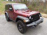 2022 Jeep Wrangler Willys 4x4 Front 3/4 View