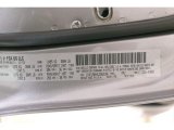2020 Cherokee Color Code for Billet Silver Metallic - Color Code: PSC