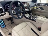 2022 BMW M8 Competition Convertible Ivory White/Night Blue Interior