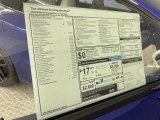 2022 BMW M8 Competition Convertible Window Sticker