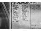 2022 Honda CR-V EX AWD Hybrid Window Sticker