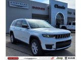 2022 Bright White Jeep Grand Cherokee L Limited 4x4 #143943556