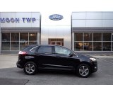 2019 Agate Black Ford Edge SEL AWD #143943526