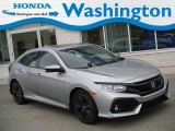 2019 Lunar Silver Metallic Honda Civic EX Hatchback #143950449