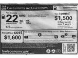 2022 Honda Passport EX-L Info Tag