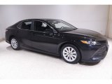 2019 Midnight Black Metallic Toyota Camry LE #143950517