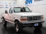 1997 Oxford White Ford F250 XLT Regular Cab 4x4 #14369287