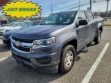 2017 Cyber Gray Metallic Chevrolet Colorado WT Crew Cab 4x4 #143950439