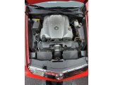 2007 Cadillac XLR Passion Red Limited Edition Roadster 4.6 Liter DOHC 32-Valve VVT V8 Engine
