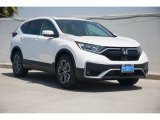 2022 Platinum White Pearl Honda CR-V EX-L #143961704