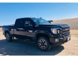 Ebony Twilight Metallic GMC Sierra 2500HD in 2021