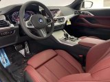 2022 BMW 4 Series 430i Convertible Tacora Red Interior