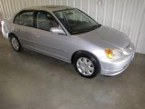 2002 Satin Silver Metallic Honda Civic EX Sedan #14369295