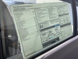 2022 BMW 5 Series 530e Sedan Window Sticker