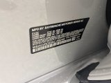 2022 8 Series Color Code for Mineral White Metallic - Color Code: A96