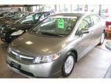 2007 Galaxy Gray Metallic Honda Civic Hybrid Sedan #14355461