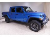 2020 Hydro Blue Pearl Jeep Gladiator Overland 4x4 #144007816