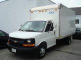 2005 Summit White Chevrolet Express 3500 Cutaway Moving Van #14363791