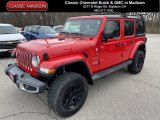 2018 Firecracker Red Jeep Wrangler Unlimited Sahara 4x4 #144017736