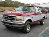 1996 Ford F150 XLT Regular Cab 4x4 Front 3/4 View