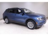 2019 Blue Silk Metallic Volkswagen Tiguan S 4MOTION #144026516